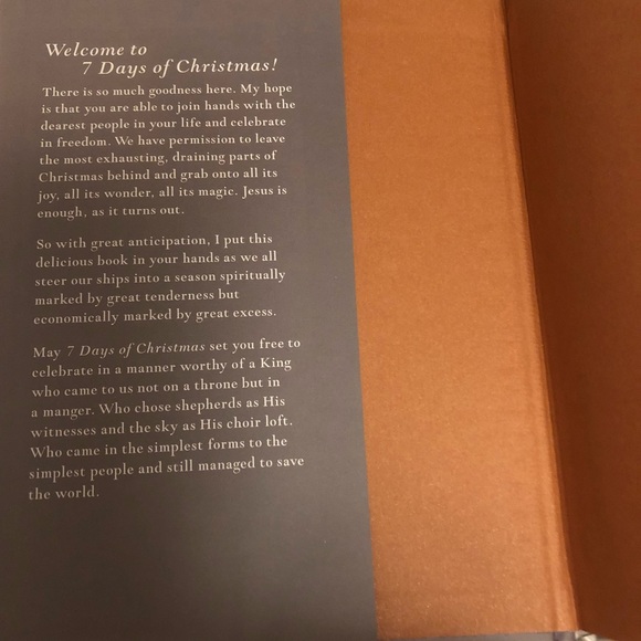 Gift book — 7 Days of Christmas by Jen Hatmaker - Picture 3 of 5